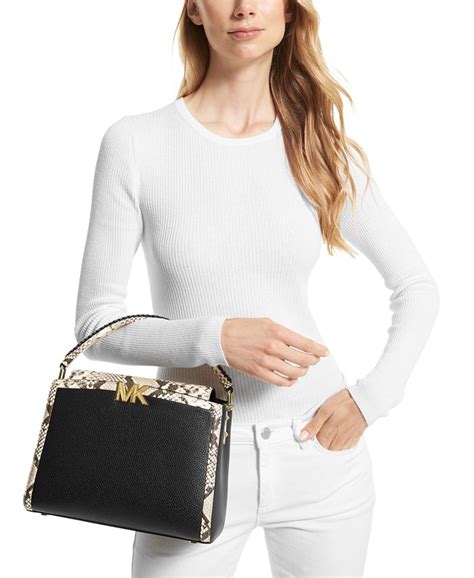 karla luggage satchel michael kors tasche|michael kors karlie bag.